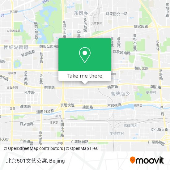北京501文艺公寓 map