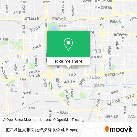 北京鼎盛兴雅文化传媒有限公司 map