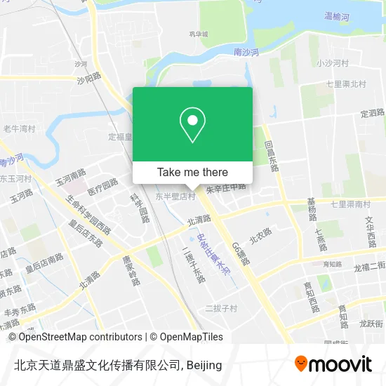 北京天道鼎盛文化传播有限公司 map