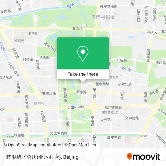 鼓浪屿水会所(亚运村店) map