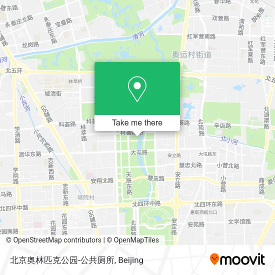 北京奥林匹克公园-公共厕所 map