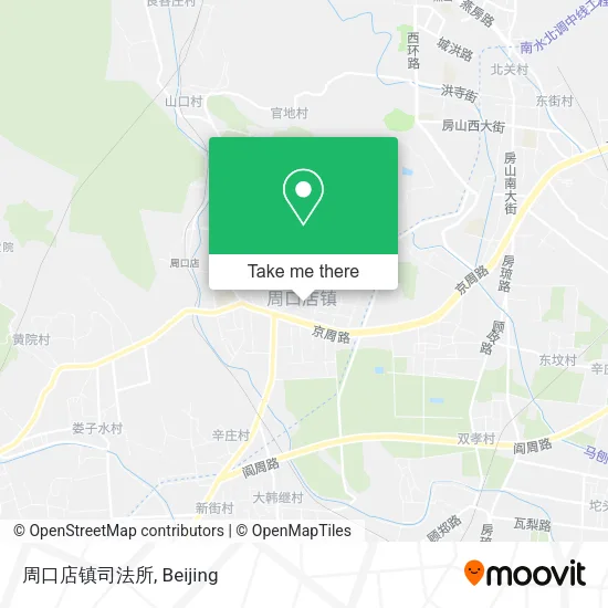 周口店镇司法所 map