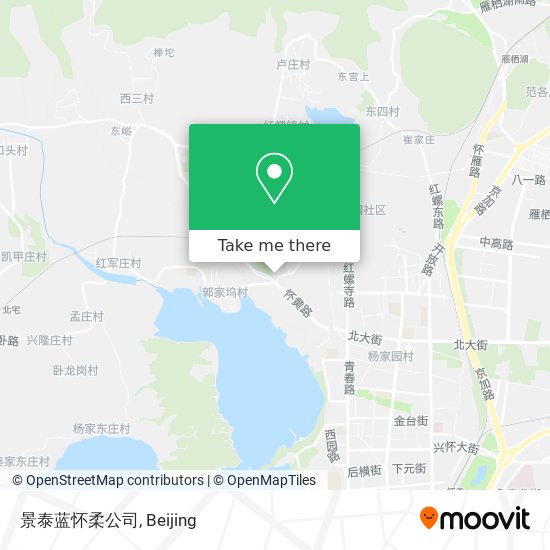 景泰蓝怀柔公司 map