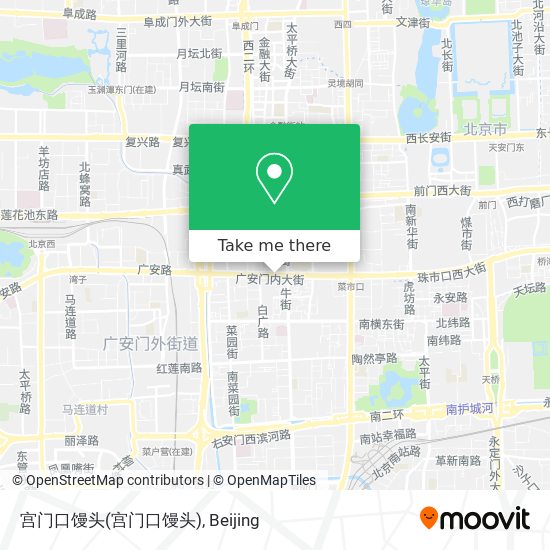 宫门口馒头 map
