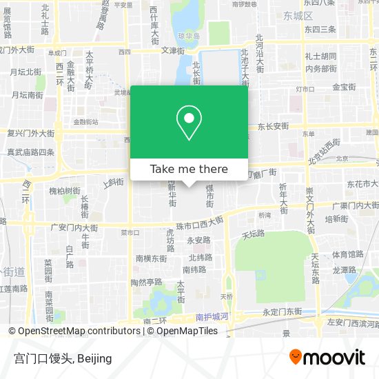 宫门口馒头 map