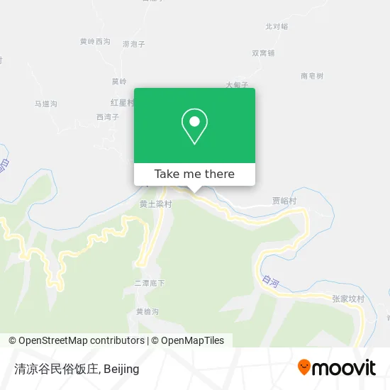 清凉谷民俗饭庄 map