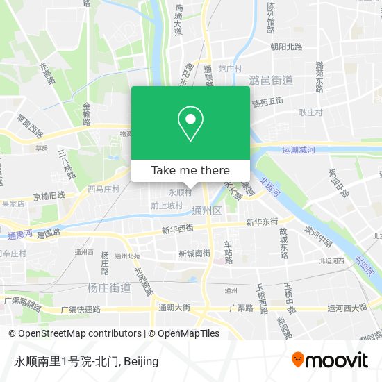永顺南里1号院-北门 map