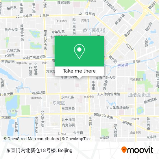 东直门内北新仓18号楼 map