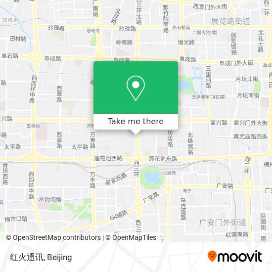 红火通讯 map