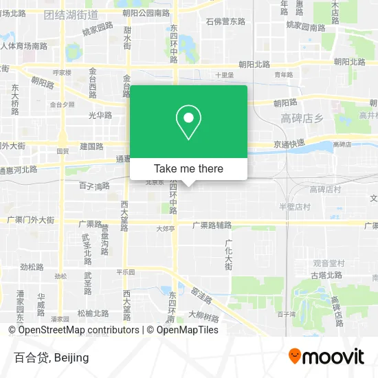 百合贷 map