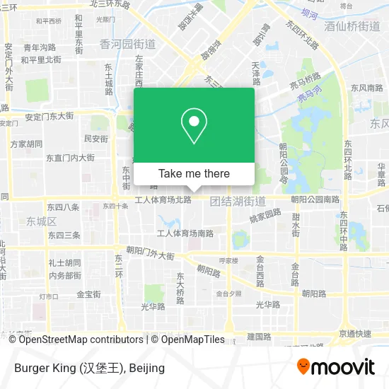 Burger King (汉堡王) map