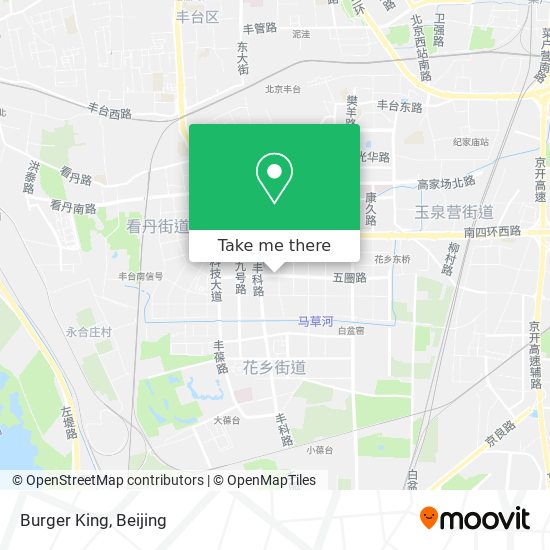 Burger King map