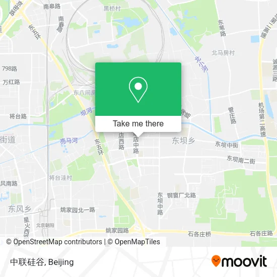 中联硅谷 map