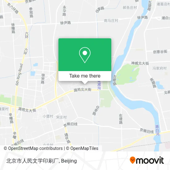 北京市人民文学印刷厂 map