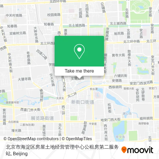 北京市海淀区房屋土地经营管理中心公租房第二服务站 map