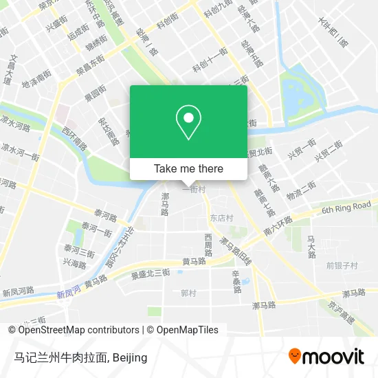 马记兰州牛肉拉面 map