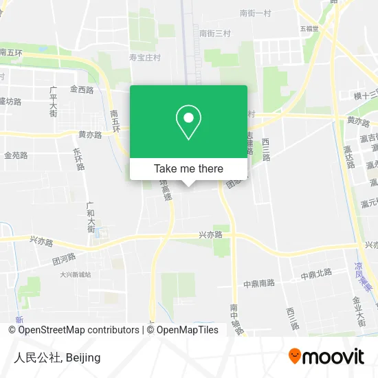 人民公社 map