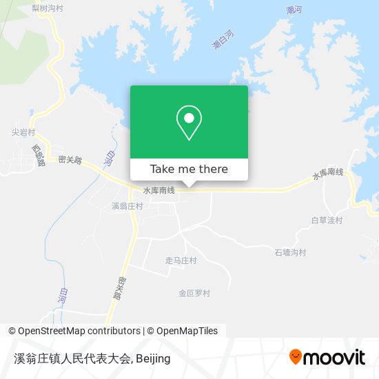 溪翁庄镇人民代表大会 map