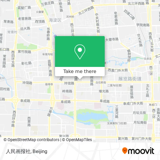 人民画报社 map