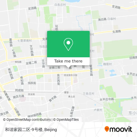 和谐家园二区-9号楼 map