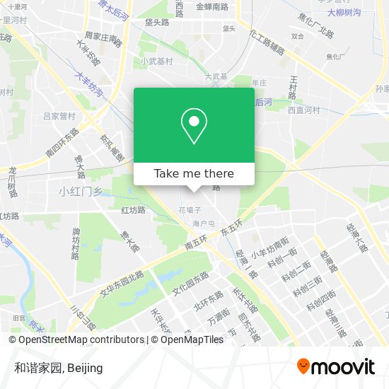 和谐家园 map