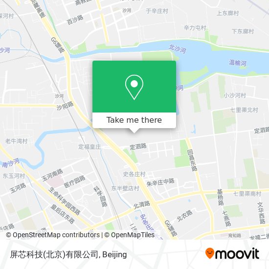 屏芯科技(北京)有限公司 map