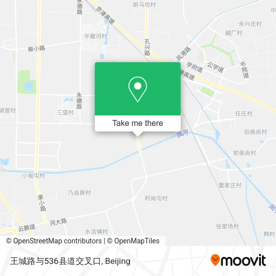 王城路与536县道交叉口 map