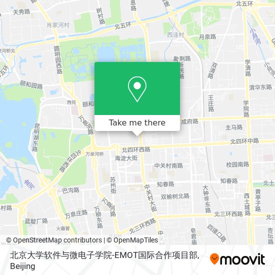 北京大学软件与微电子学院-EMOT国际合作项目部 map