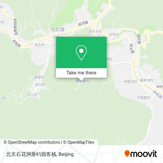 北京石花洞垂钓园客栈 map
