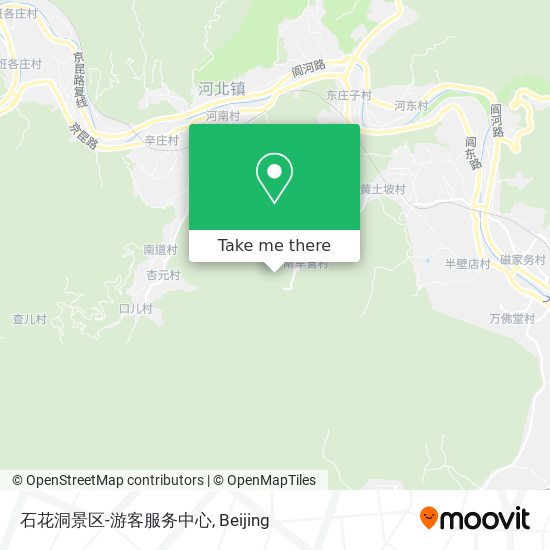 石花洞景区-游客服务中心 map