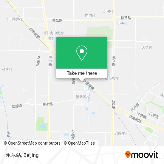 永乐站 map
