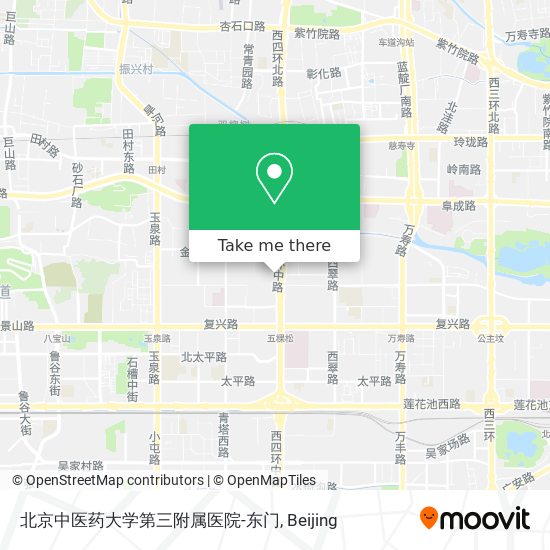 北京中医药大学第三附属医院-东门 map