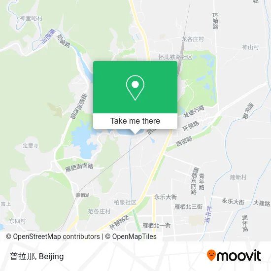 普拉那 map