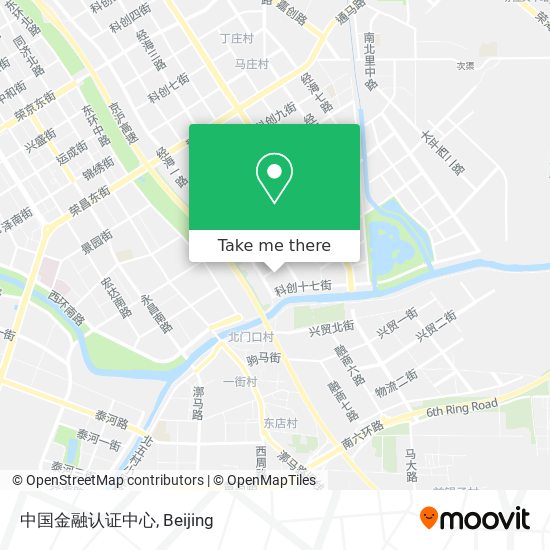 中国金融认证中心 map