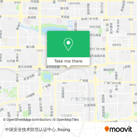 中国安全技术防范认证中心 map
