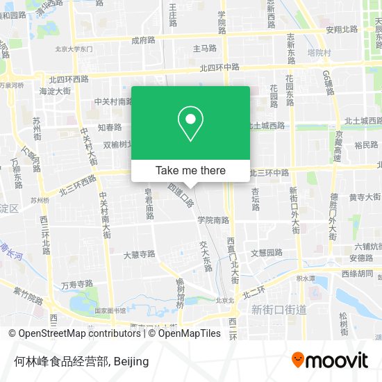 何林峰食品经营部 map