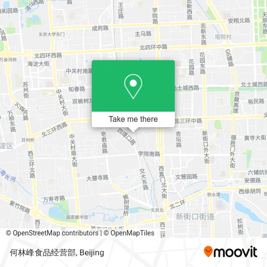 何林峰食品经营部 map