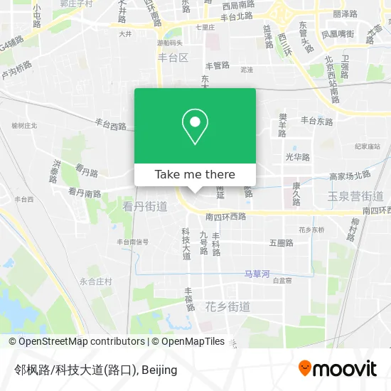 邻枫路/科技大道(路口) map