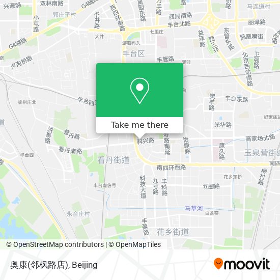 奥康(邻枫路店) map