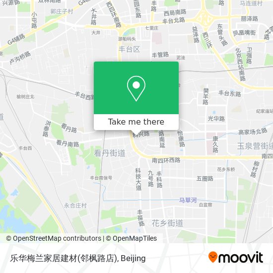 乐华梅兰家居建材(邻枫路店) map