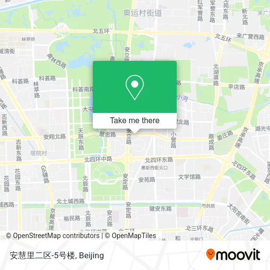 安慧里二区-5号楼 map