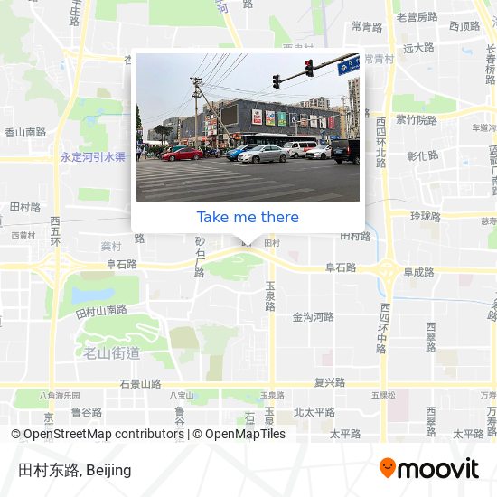 田村东路 map