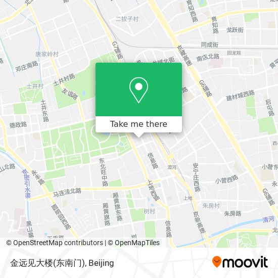 金远见大楼(东南门) map