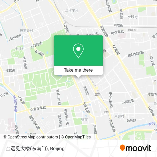 金远见大楼(东南门) map