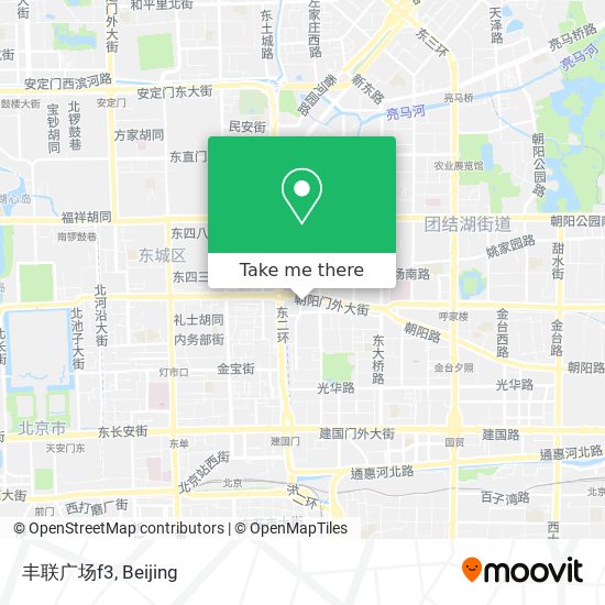 丰联广场f3 map