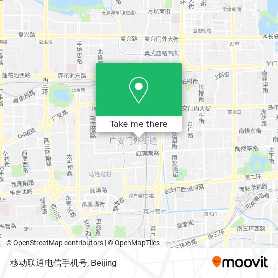 移动联通电信手机号 map