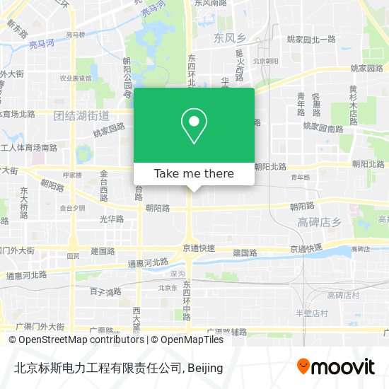 北京标斯电力工程有限责任公司 map
