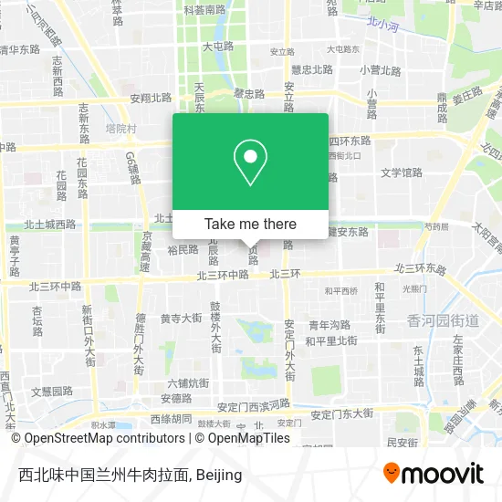 西北味中国兰州牛肉拉面 map