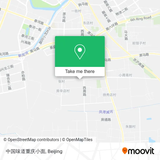 中国味道重庆小面 map