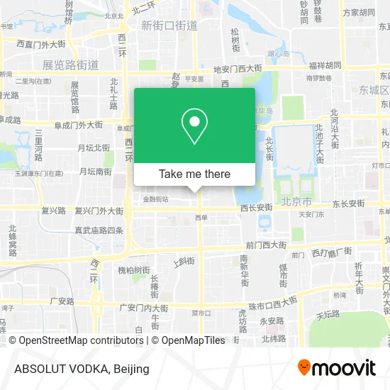 ABSOLUT VODKA map